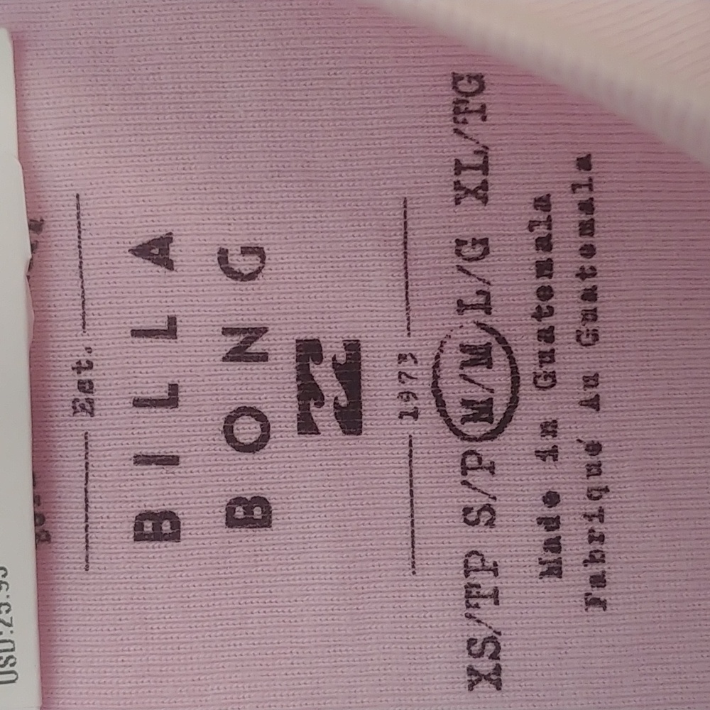 Billabong Take It Easy Cotton Graphic Crop Tank Top - Picture 6 of 9